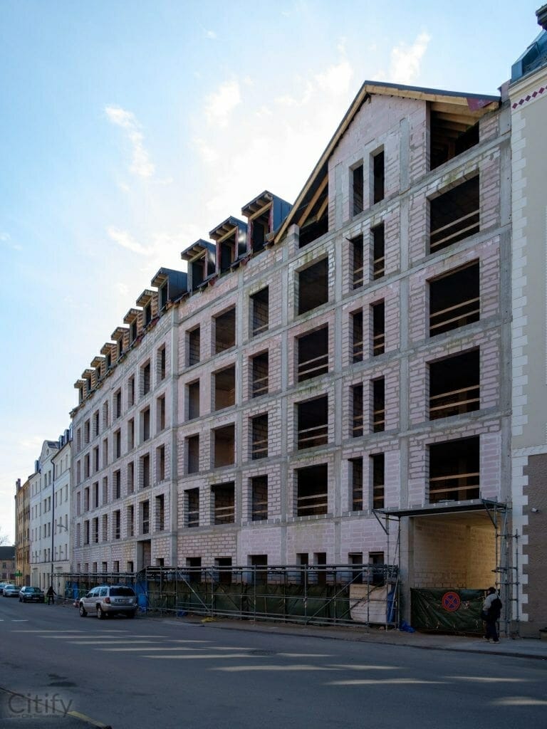 Katoļu iela 11/13 (Katoļu iela 11/13) - Daugiabutis - statybų nuotraukos