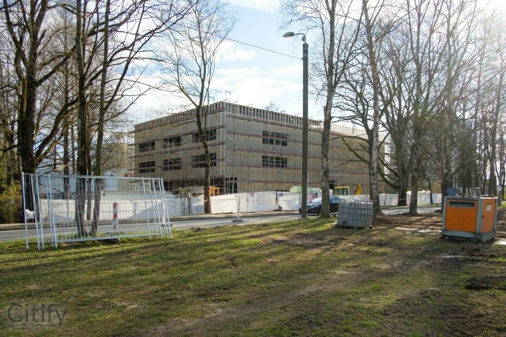 Rīgas Mākslas un mediju tehnikuma piebūve (Jūrmalas gatve 96) - Primary and secondary education - construction photos