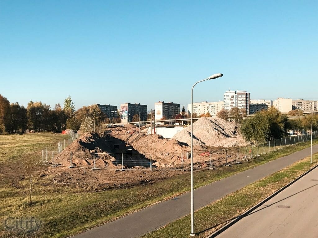 Capital City (Krasta iela 99A) - Office center - construction photos