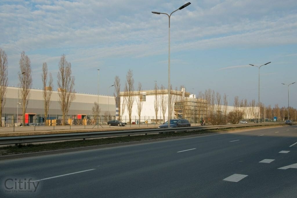 Rimi distribūcijas centrs I kārta (Augusta Deglava iela 161) - Noliktava / Izplatīšanas centrs - būvdarbu attēli