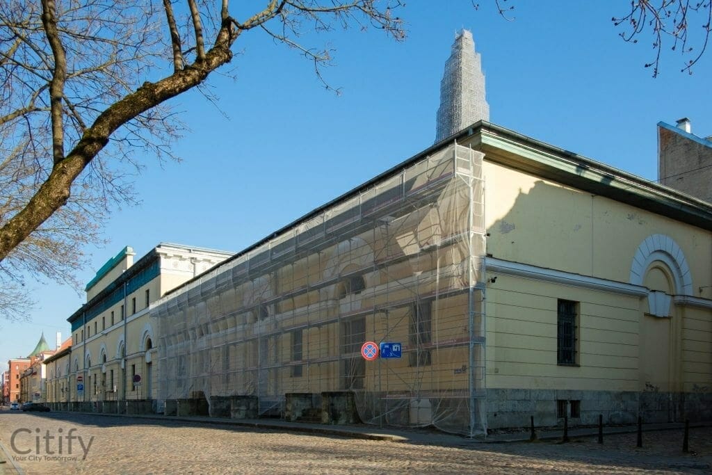 Latvijas Nacionālā mākslas muzeja izstāžu zāles “Arsenāls” atjaunošana (Torņa iela 1) - Muziejus - statybų nuotraukos