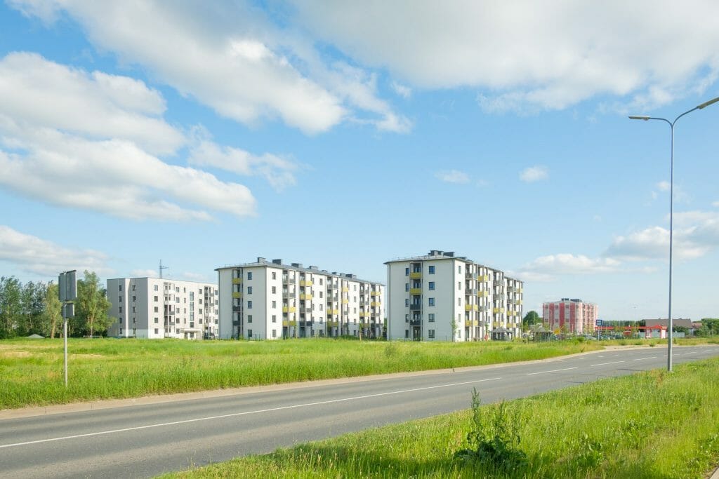 Dreilinga mājas - 1. kārta (Robežu iela) - Daugiabutis - statybų nuotraukos