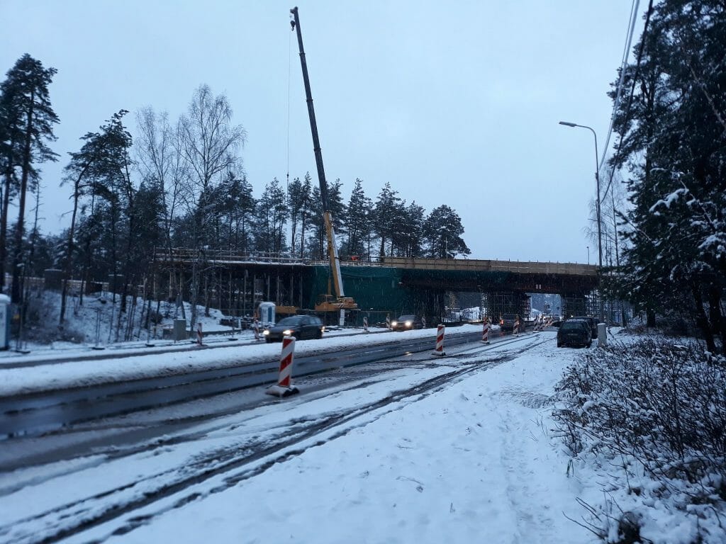 Satiksmes pārvads Rīga - Skulte (Viestura prospekts) - Road - construction photos