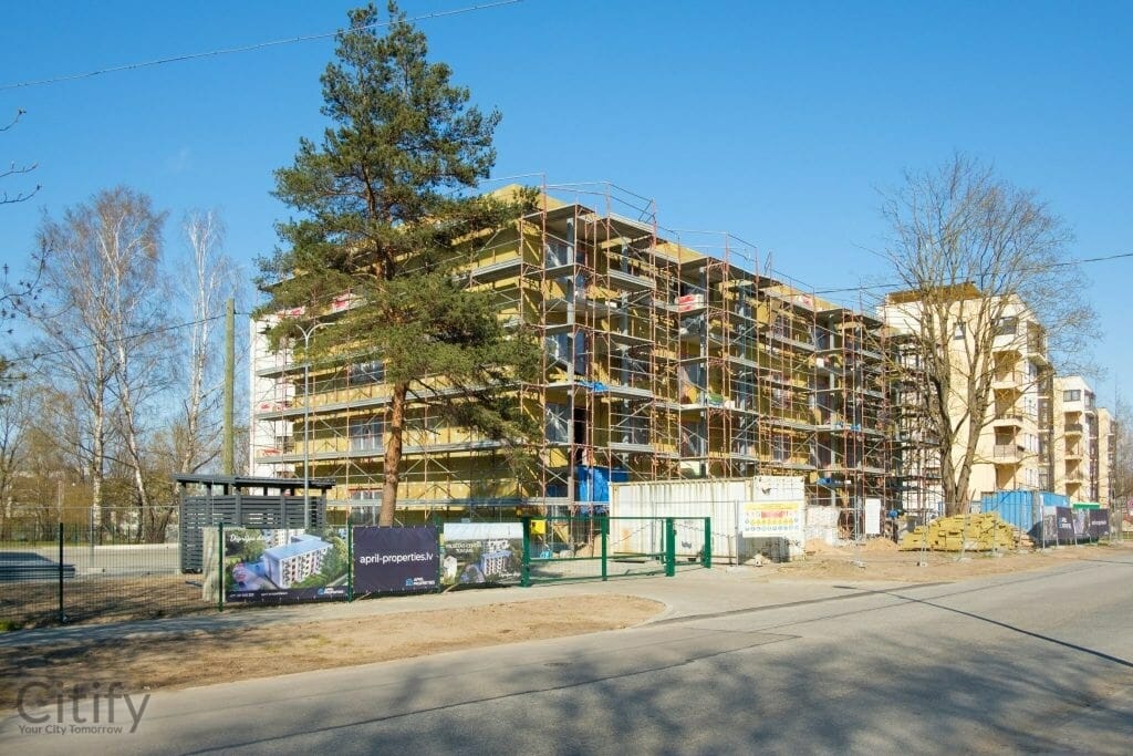 Dignājas dārzi (Dignājas iela 1a) - Multi apartment - construction photos