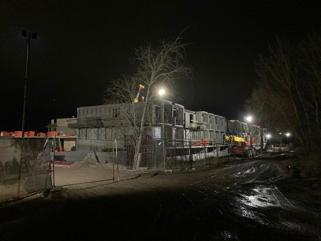 Ezerjugla (Murjāņu iela 151) - Multi apartment - construction photos