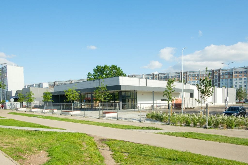 Lidl Augusta Deglava iela (Augusta Deglava iela 160) - Food store - construction photos