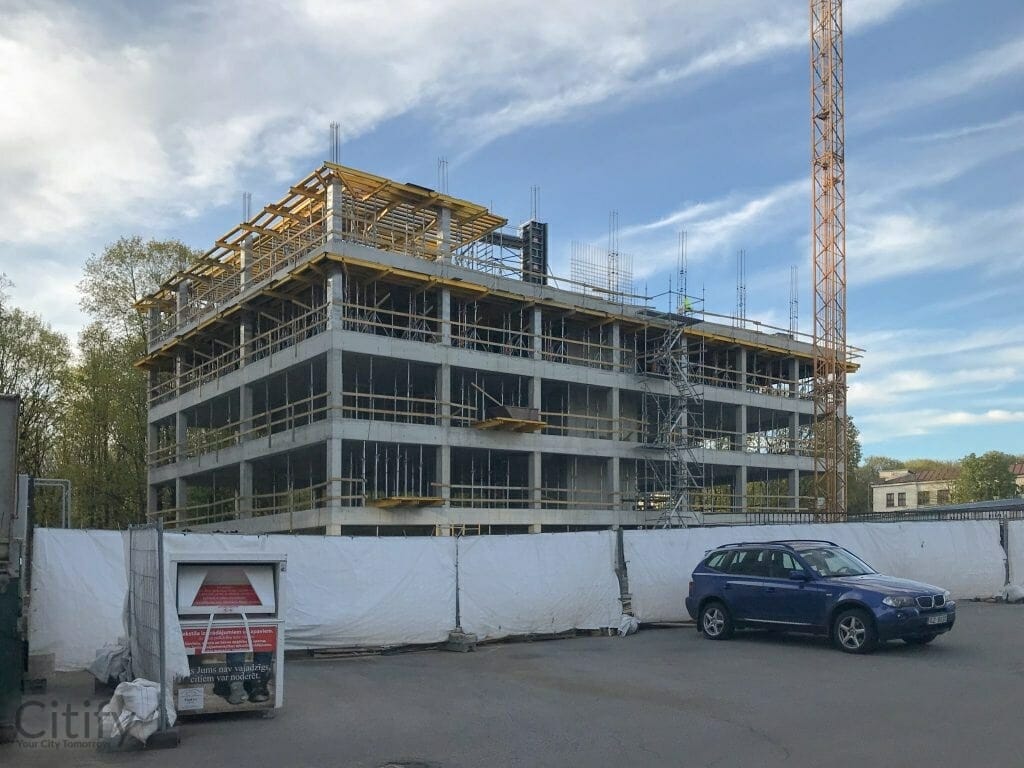 Barons Kvartāls - Brīvības iela 155 (Brīvības iela 155) - Office center - construction photos