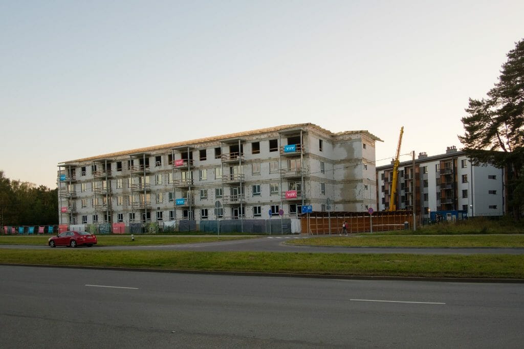 Annas Parks (Anniņmuižas bulvāris 19, 21) - Multi apartment - construction photos
