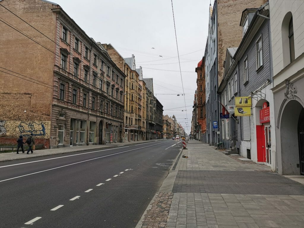 Aleksandra Čaka un Marijas ielas seguma atjaunošana (Aleksandra Čaka iela, Marijas iela) - Bike path, Road - construction photos