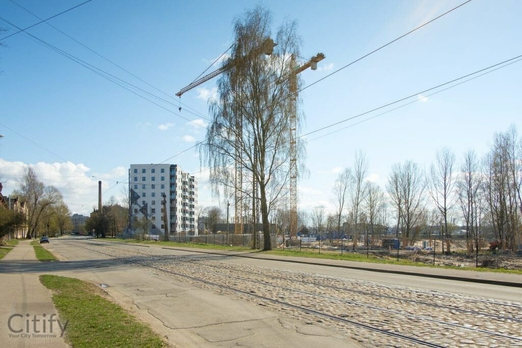 Krasta kvartāls - Grēdu iela 15 (Grēdu iela 15) - Multi apartment - construction photos