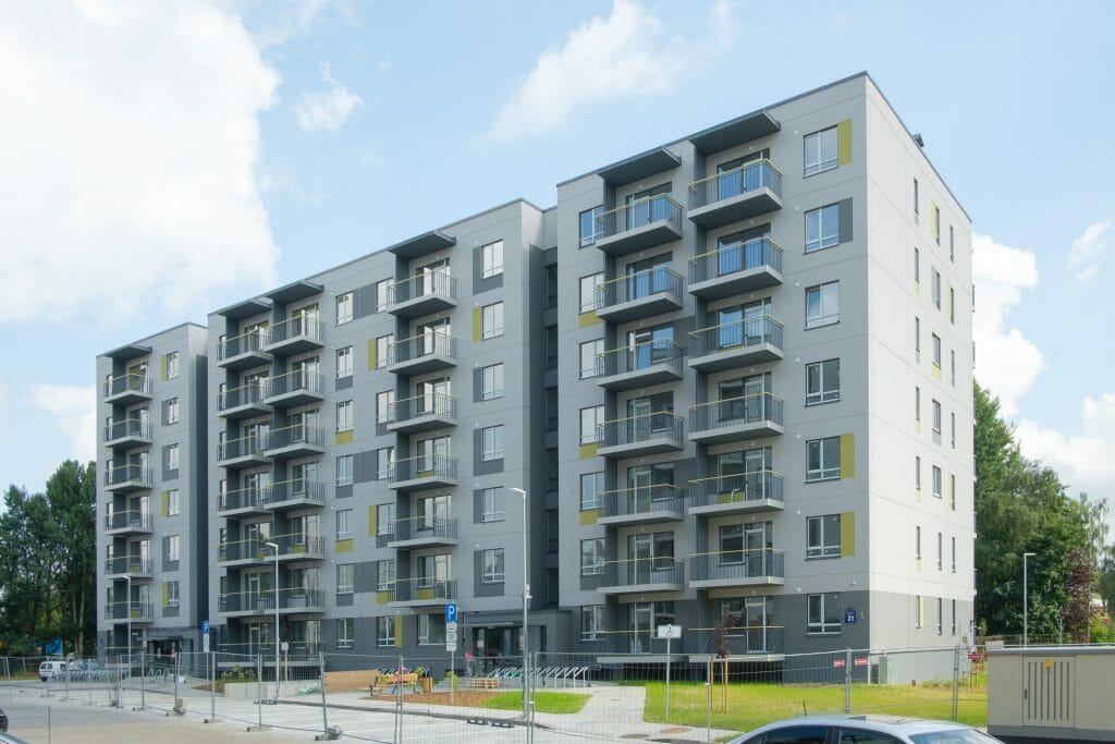 Green City (Upeņu iela 19, 21) - Multi apartment - construction photos