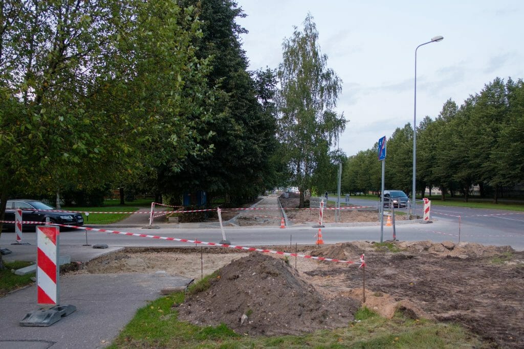 Ilūkstes ielas ietves izbūve (Ilūkstes iela) - Tee - ehituse fotod