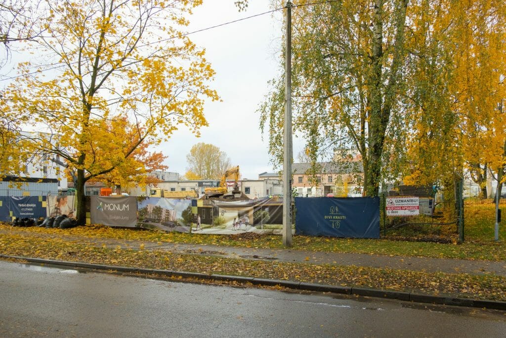 Divi Krasti (Ķengaraga iela 8A) - Multi apartment - construction photos