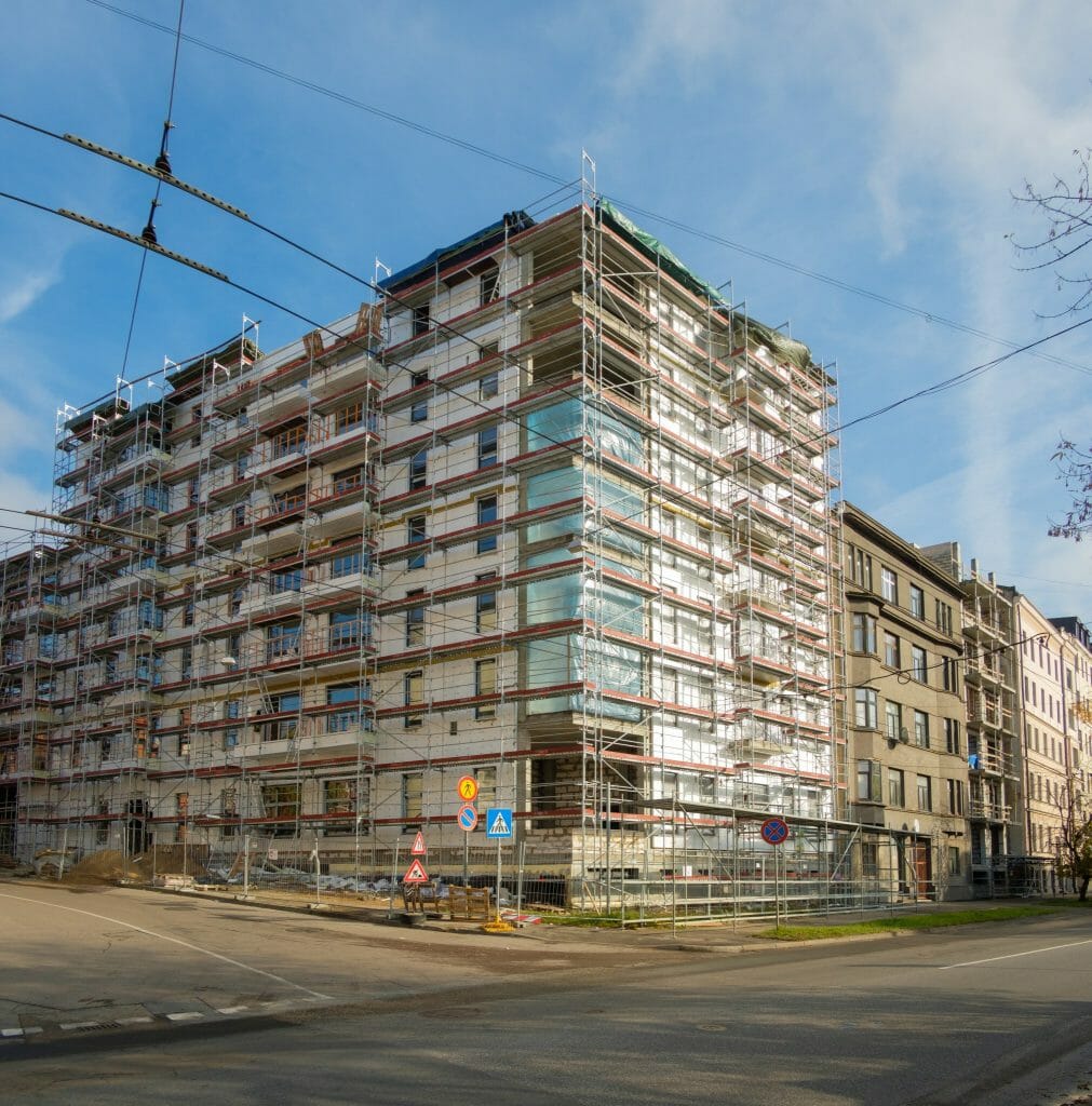 Firsa Sadovņikova iela 31 (Firsa Sadovņikova iela 31) - Daugiabutis - statybų nuotraukos