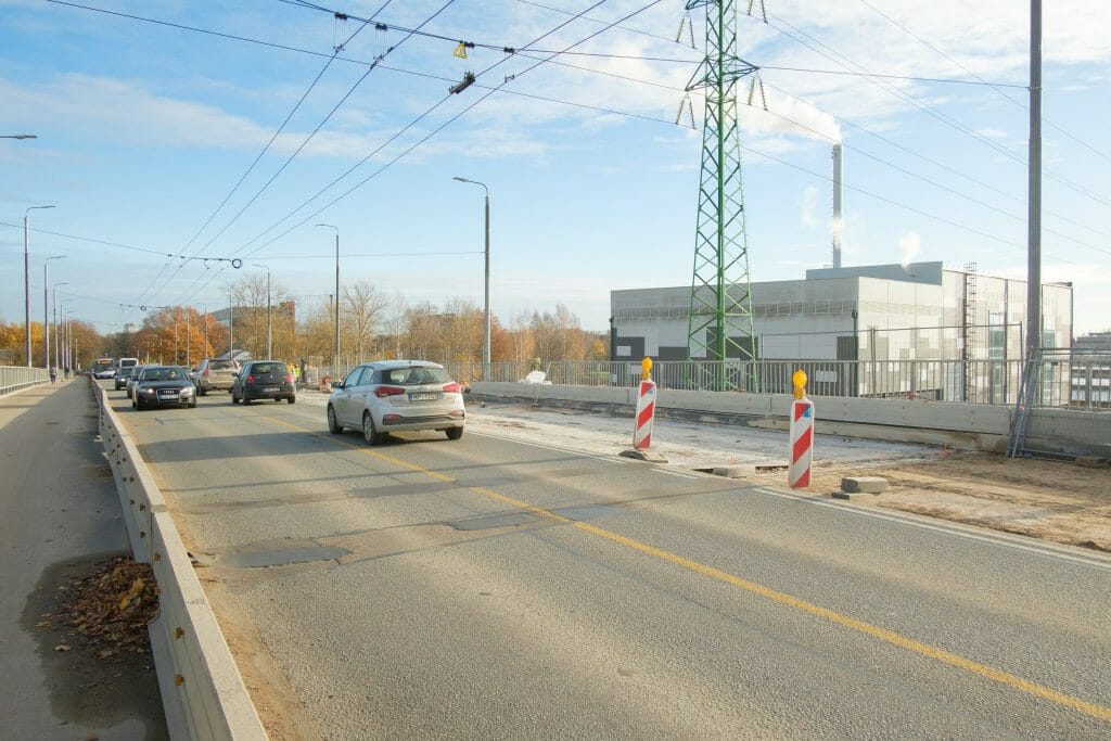 Augusta Deglava ielas pārvada pārbūve II kārta (Augusta Deglava iela) - Ceļš - būvdarbu attēli