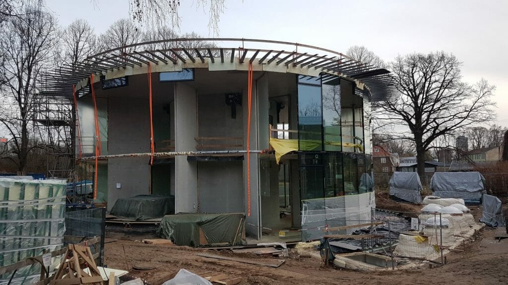 Ola Foundation (Ogļu iela 12a) - Cultural center - construction photos