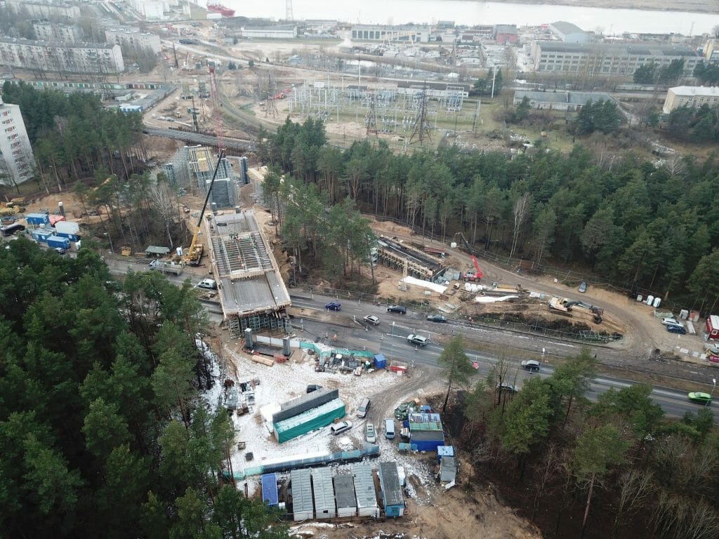Satiksmes pārvads Rīga - Skulte (Viestura prospekts) - Road - construction photos