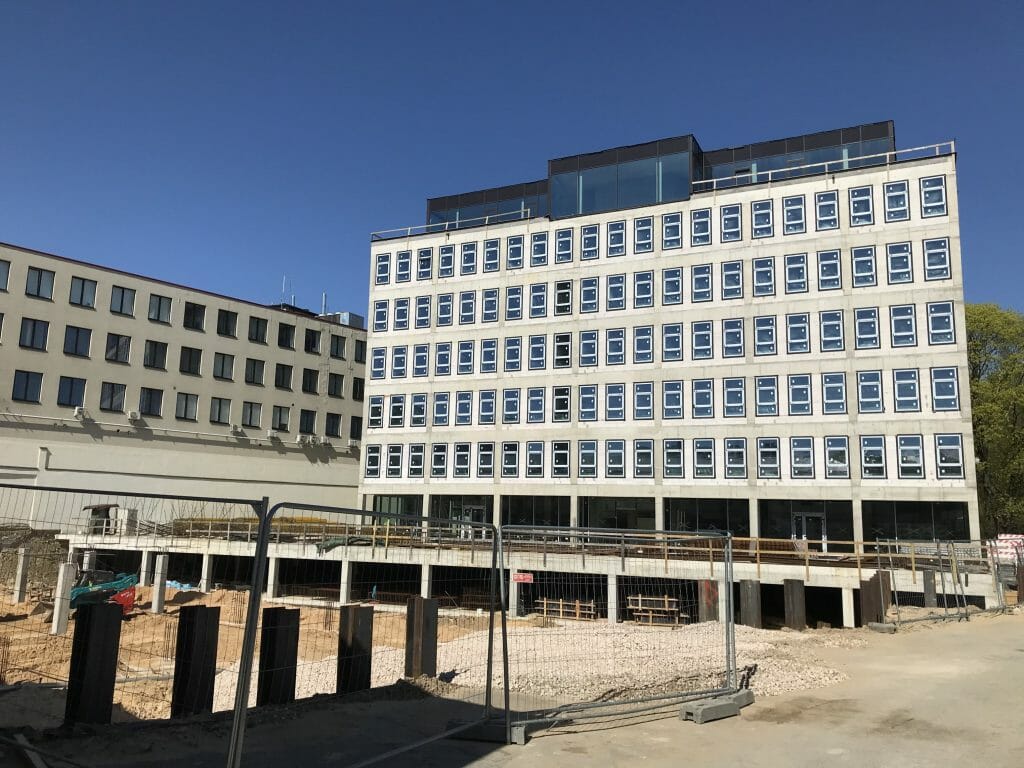 Barons Kvartāls - Brīvības iela 155 (Brīvības iela 155) - Office center - construction photos