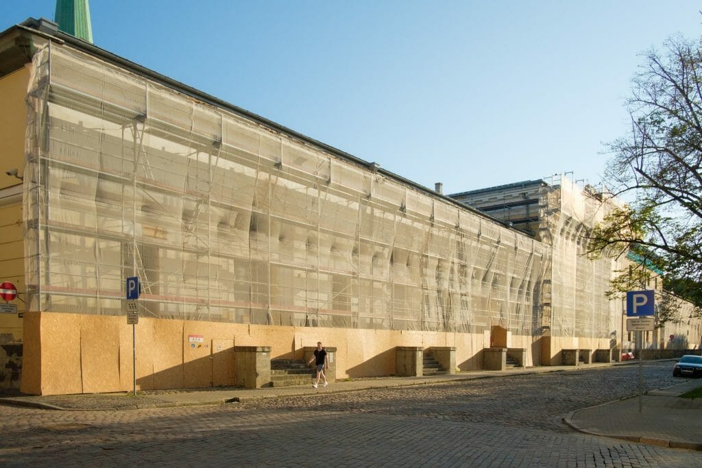 Latvijas Nacionālā mākslas muzeja izstāžu zāles “Arsenāls” atjaunošana (Torņa iela 1) - Muziejus - statybų nuotraukos