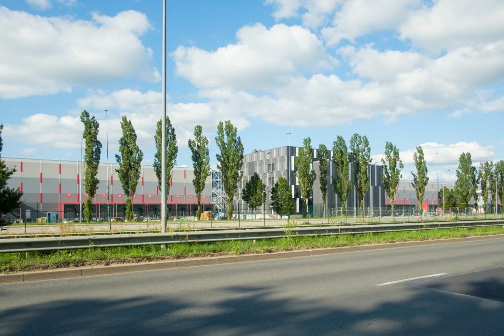 Rimi distribūcijas centrs I kārta (Augusta Deglava iela 161) - Noliktava / Izplatīšanas centrs - būvdarbu attēli