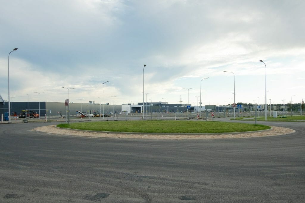 T/C Sāga (Biķeru iela 4) - Tirdzniecības centrs - būvdarbu attēli