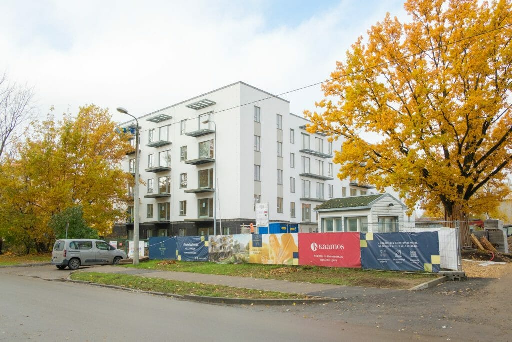 Divi Krasti (Ķengaraga iela 8A) - Multi apartment - construction photos