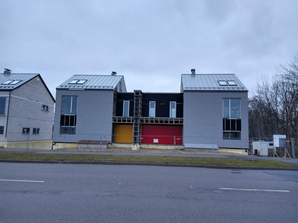 Zvejnieku iela 53 (Zvejnieku iela 53) - Row housing - construction photos