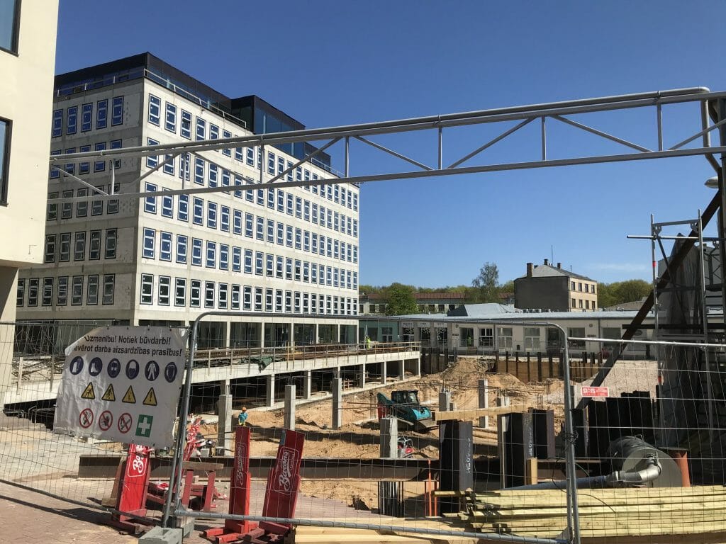 Barons Kvartāls - Brīvības iela 155 (Brīvības iela 155) - Office center - construction photos