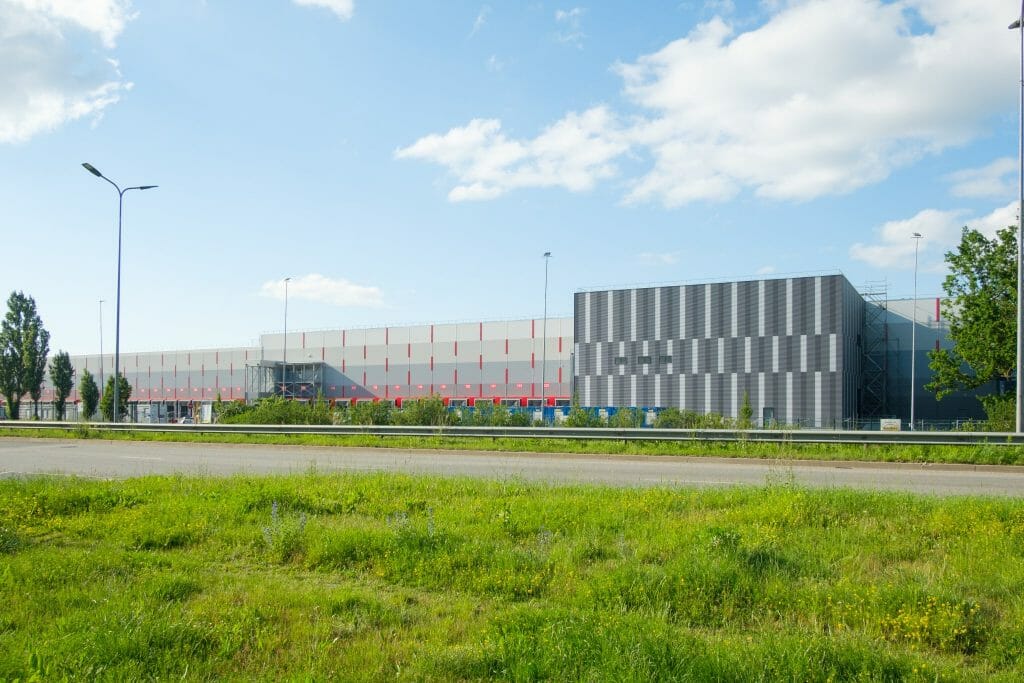 Rimi distribūcijas centrs I kārta (Augusta Deglava iela 161) - Noliktava / Izplatīšanas centrs - būvdarbu attēli