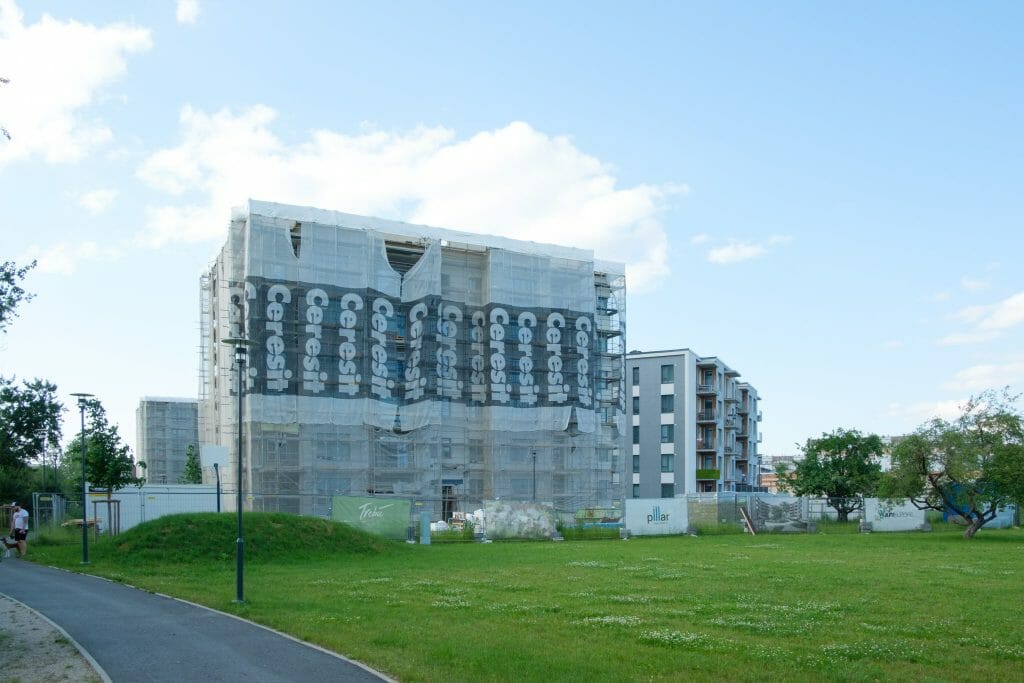 Trebū Home - 2. kārta (Kupriču iela 1B, 1G, 1E, 1F) - Daudzdzīvokļu nams - būvdarbu attēli