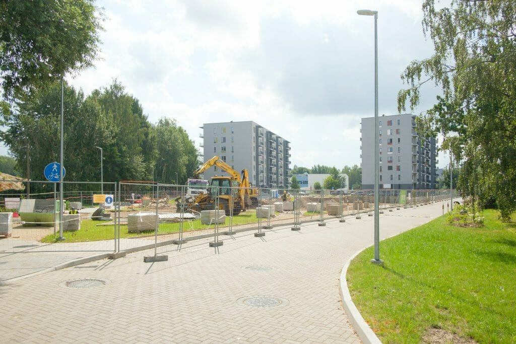 Green City (Upeņu iela 19, 21) - Multi apartment - construction photos