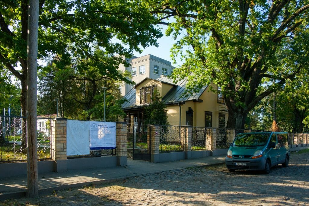 Rīgas Angļu ģimnāzijas piebūve (Zvārdes iela 1) - Primary and secondary education - construction photos