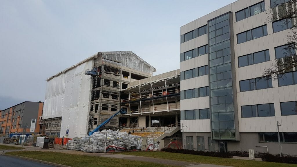 RTU Datorzinātnes un informācijas tehnoloģijas fakultāte (Zunda krastmala 10) - Primary and secondary education - construction photos