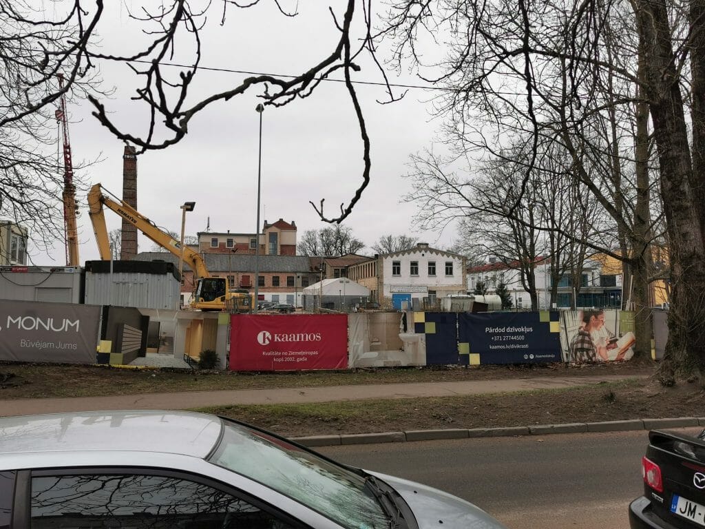 Divi Krasti (Ķengaraga iela 8A) - Multi apartment - construction photos