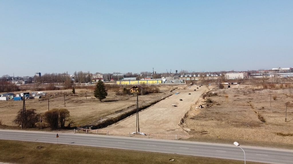 Skanstes teritorijas revitalizācija I kārta (Lapeņu iela) - Park - construction photos