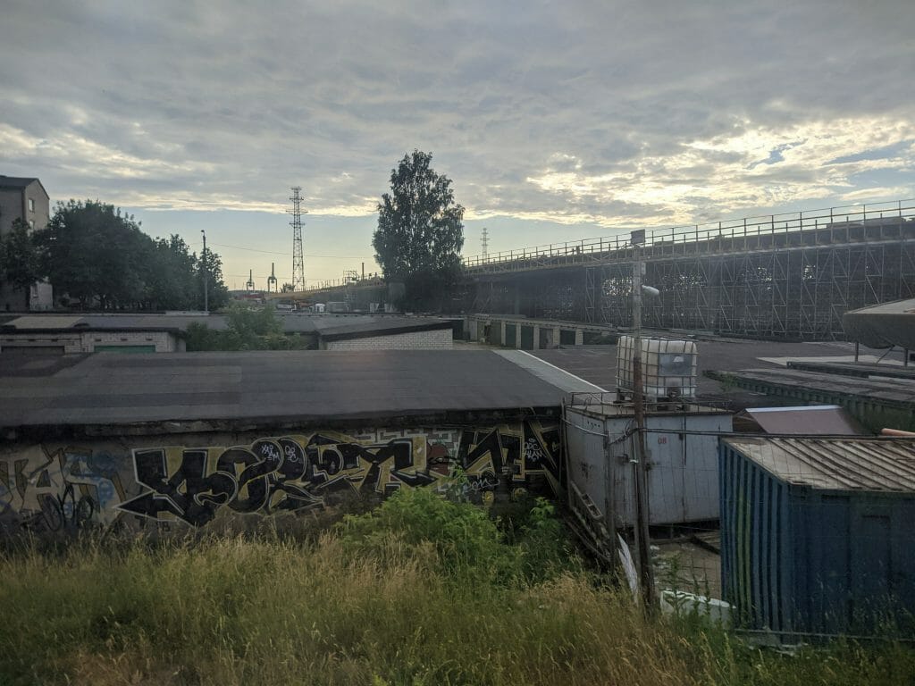 Satiksmes pārvads Rīga - Skulte (Viestura prospekts) - Road - construction photos