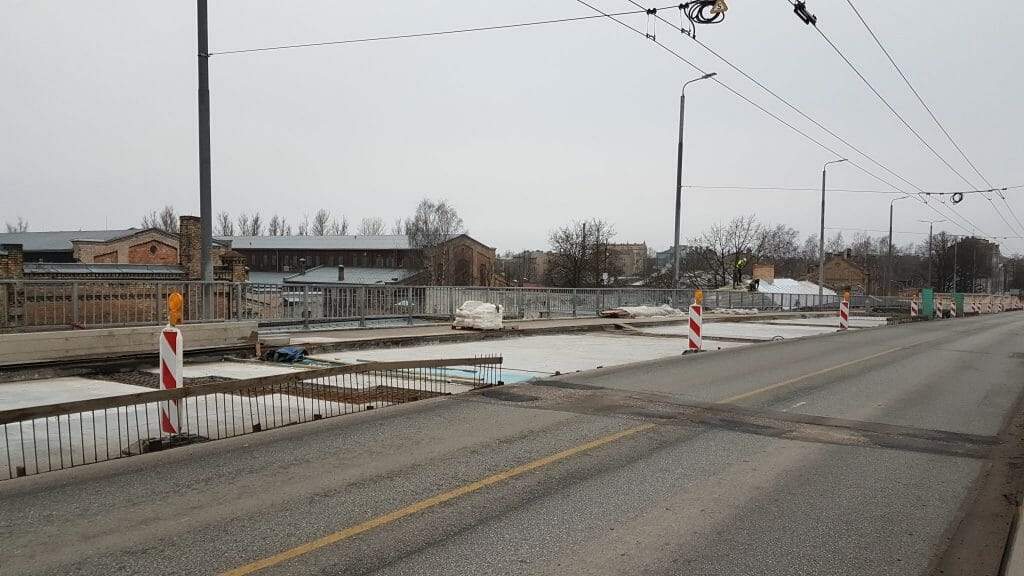 Augusta Deglava ielas pārvada pārbūve II kārta (Augusta Deglava iela) - Ceļš - būvdarbu attēli