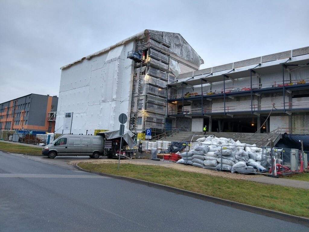 RTU Datorzinātnes un informācijas tehnoloģijas fakultāte (Zunda krastmala 10) - Primary and secondary education - construction photos