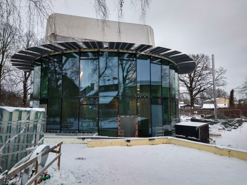 Ola Foundation (Ogļu iela 12a) - Cultural center - construction photos