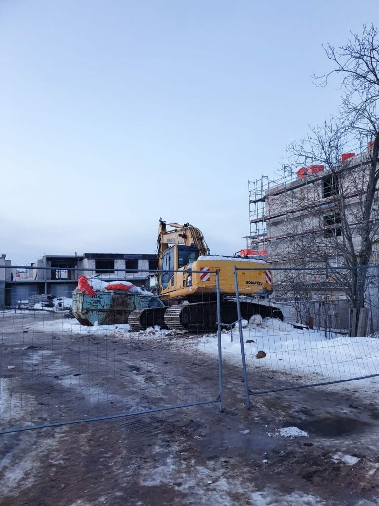 Ezerjugla (Murjāņu iela 151) - Multi apartment - construction photos
