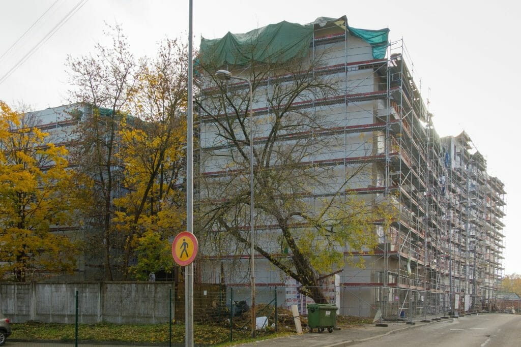 Firsa Sadovņikova iela 31 (Firsa Sadovņikova iela 31) - Daugiabutis - statybų nuotraukos