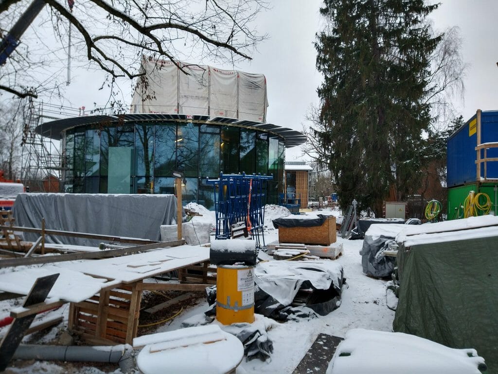 Ola Foundation (Ogļu iela 12a) - Cultural center - construction photos