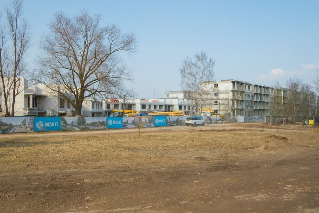 Ezerjugla (Murjāņu iela 151) - Multi apartment - construction photos