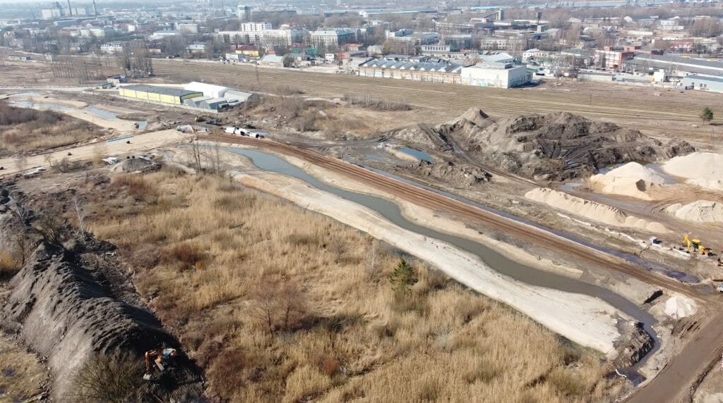 Skanstes teritorijas revitalizācija I kārta (Lapeņu iela) - Park - construction photos