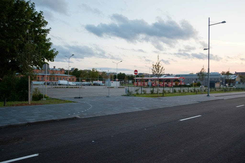 New Hanzas City teritorijas infrastruktūras izbūve - 2.kārta (Roberta Hirša iela) - Street - construction photos