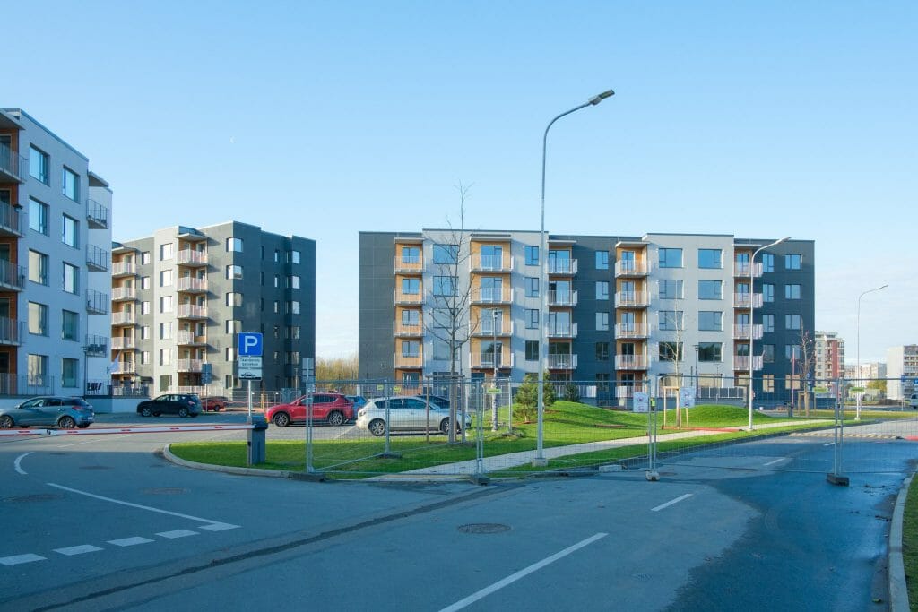 Trebū Home - 2. kārta (Kupriču iela 1B, 1G, 1E, 1F) - Daudzdzīvokļu nams - būvdarbu attēli