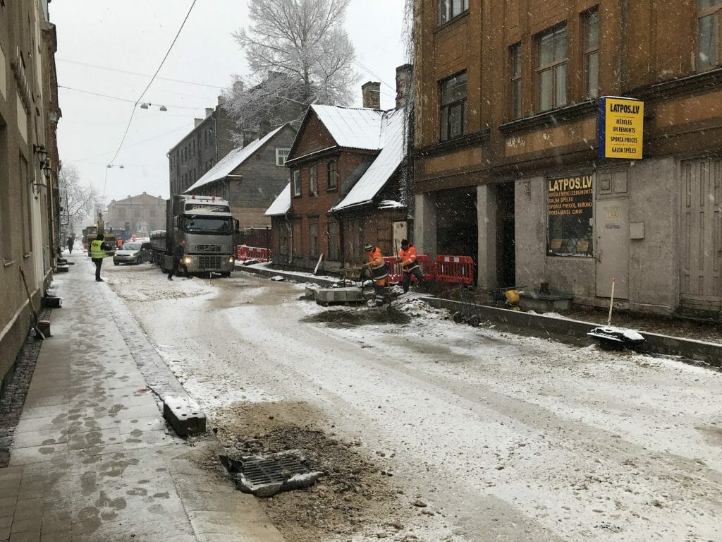 Bruņinieku ielas seguma atjaunošana (Bruņinieku iela) - Road - construction photos