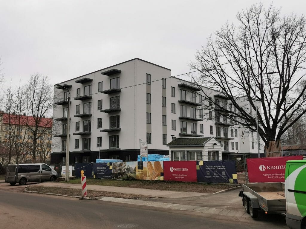 Divi Krasti (Ķengaraga iela 8A) - Multi apartment - construction photos