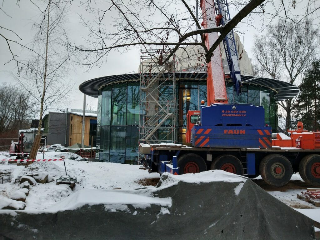 Ola Foundation (Ogļu iela 12a) - Cultural center - construction photos