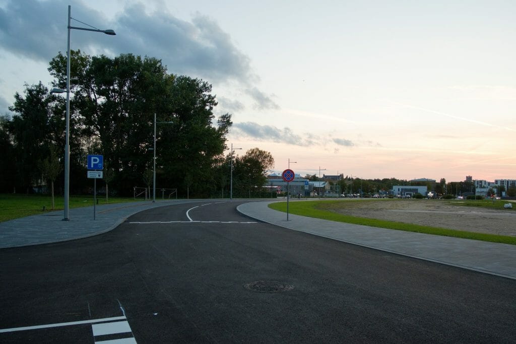 New Hanzas City teritorijas infrastruktūras izbūve - 2.kārta (Roberta Hirša iela) - Street - construction photos